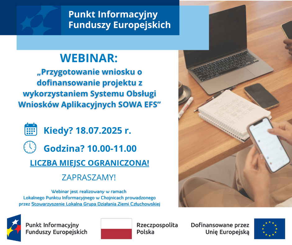 grafika przedstawia informację o webinarium