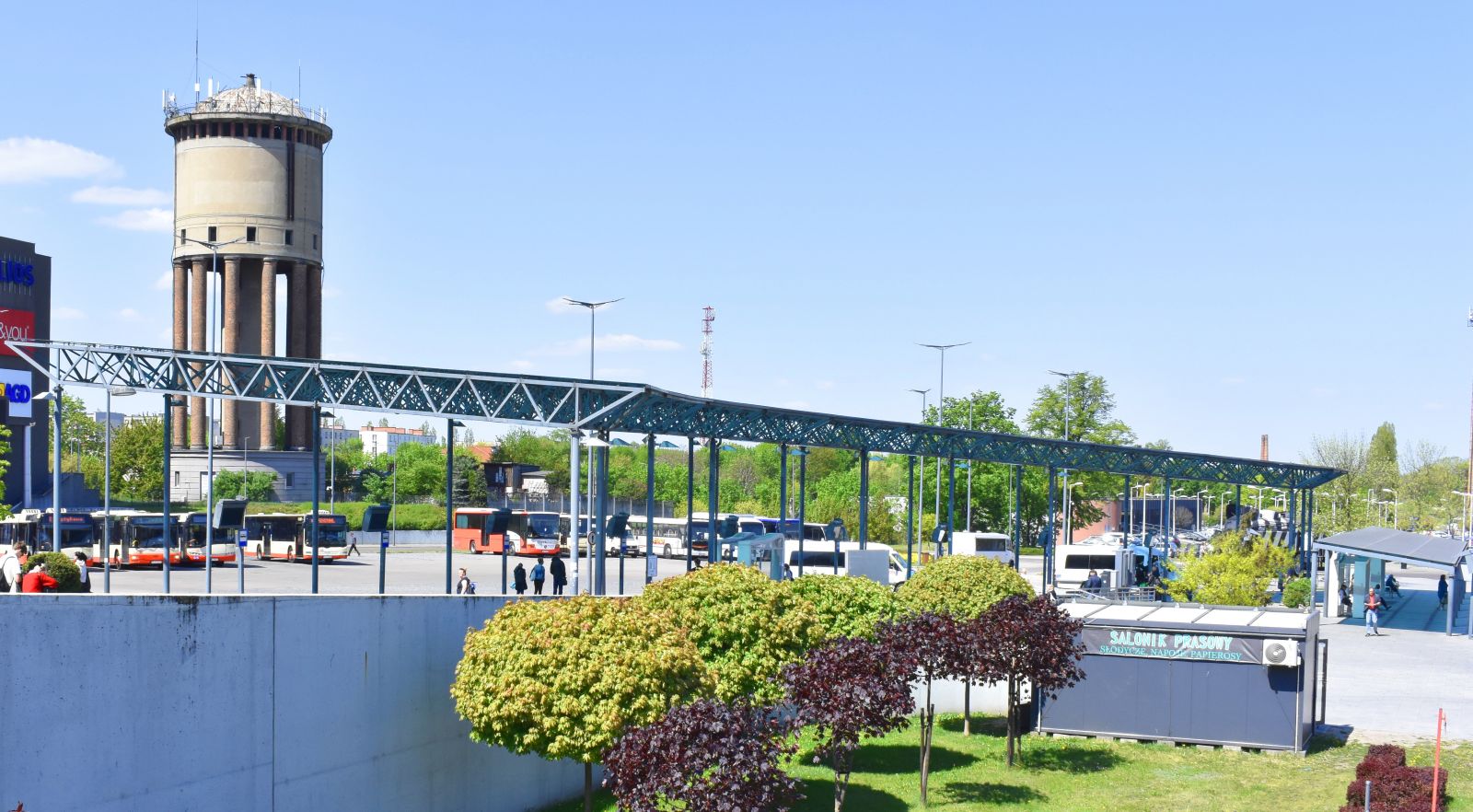przystanek komunikacji miejskiej w Tczewie