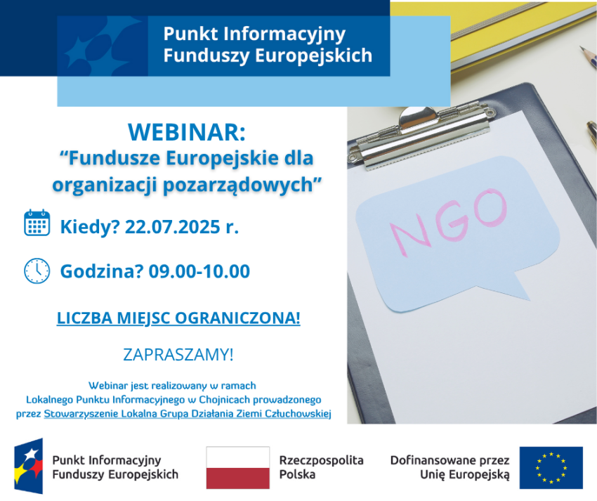 grafika powtarza informacje zawarte w artykule o miejscu i czasie webinarium