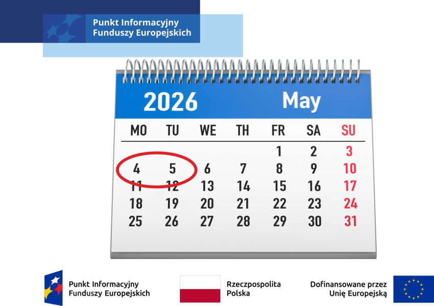 grafika przedstawia stronę kalendarza z zakreśloną datą 