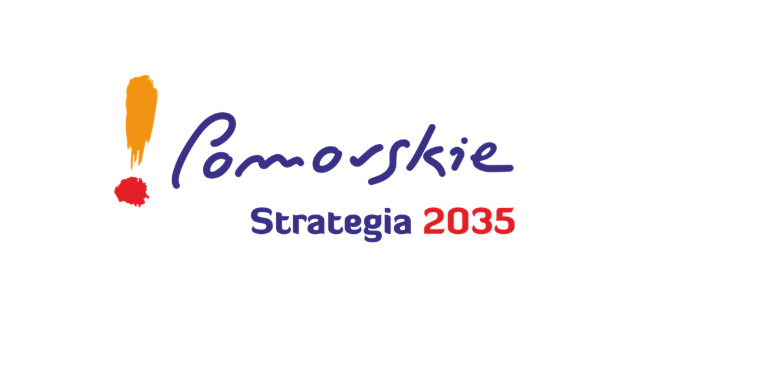 Napis: "! Pomorskie Strategia 2035