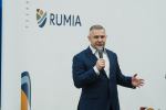 Burmistrz Rumi Michał Pasieczny przemawia do zebranych